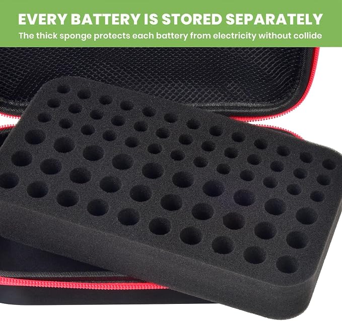 ALKOO Battery Organizer Storage Case Hold - Image 4