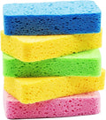 Temede Large Cellulose Sponges, Thick Absorbent Kitchen Sponges, Soft Dish by Temede