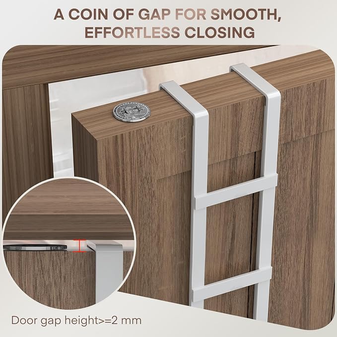 FYY 2 Packs Over The Door Hooks, Double Sided Door Hanger Hook - Image 6