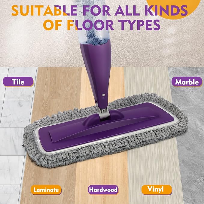 Microfiber Spray Mop for Floor Cleaning - Image 7