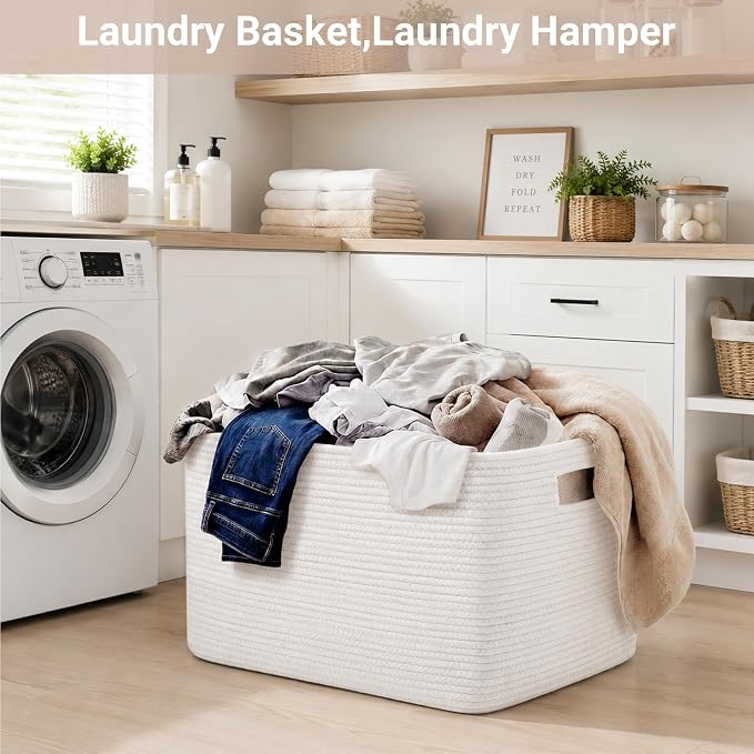 Large Laundry Basket/Hamper - Image 6