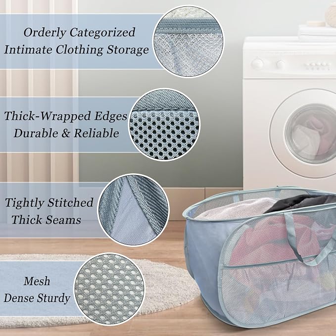 Pop Up Laundry Hamper 2 Pack - Image 5