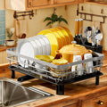 MOUKABAL Dish Drying Rack with Drainboard by MOUKABALGREATHELPER