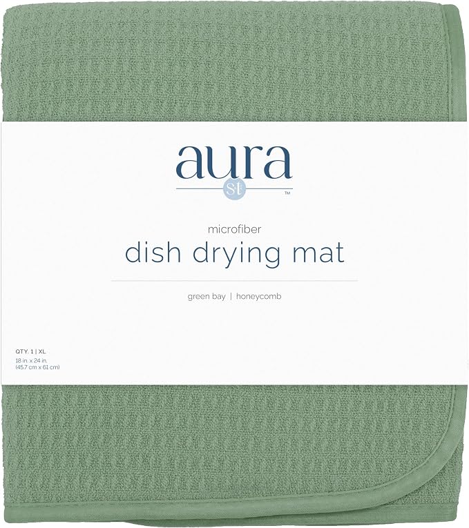 S&T INC. Dish Drying Mat, Extra Large Kitchen Counter Mat - Image 9