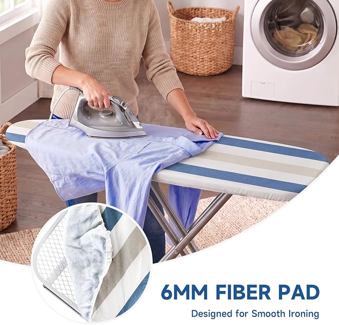 Whitmor Ironing Board Cover and Thick Fiber Pad, Fits 15 x 54 in - Image 6