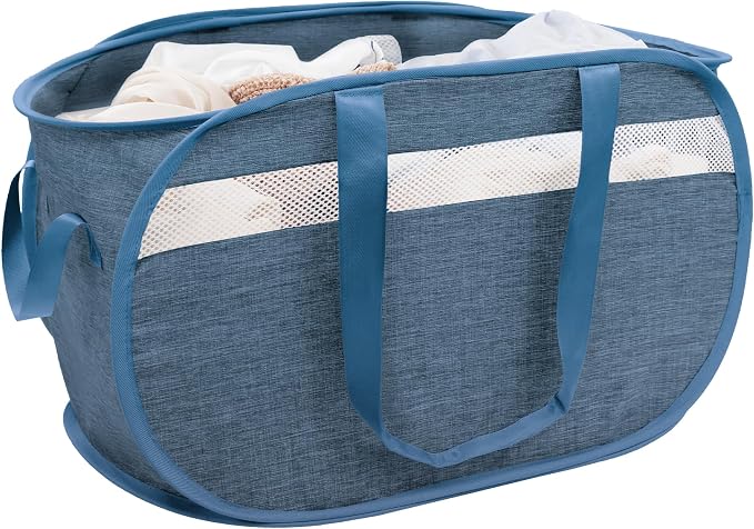 Collapsible Tear Proof Laundry Baskets by TECHMILLY