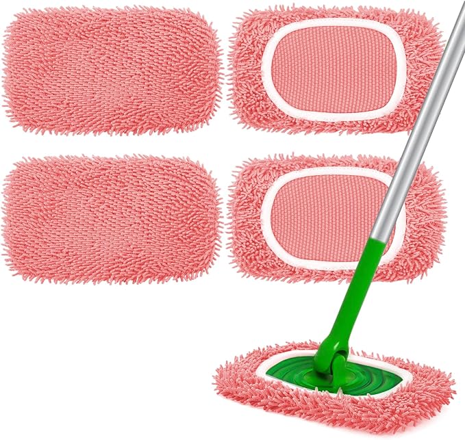 Reusable Microfiber Mop Pads Compatible by ABetterChoiceforYourHome