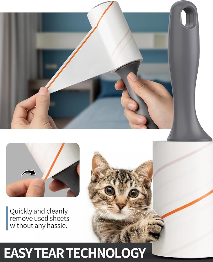MR.SIGA Extra Sticky Lint Roller Pet Hair Remover - Image 3