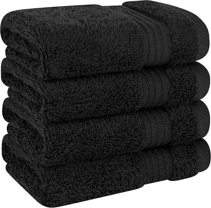 Cotton Paradise 100% Cotton Turkish Towel Set, Soft Absorbent Quick Dry - Image 3