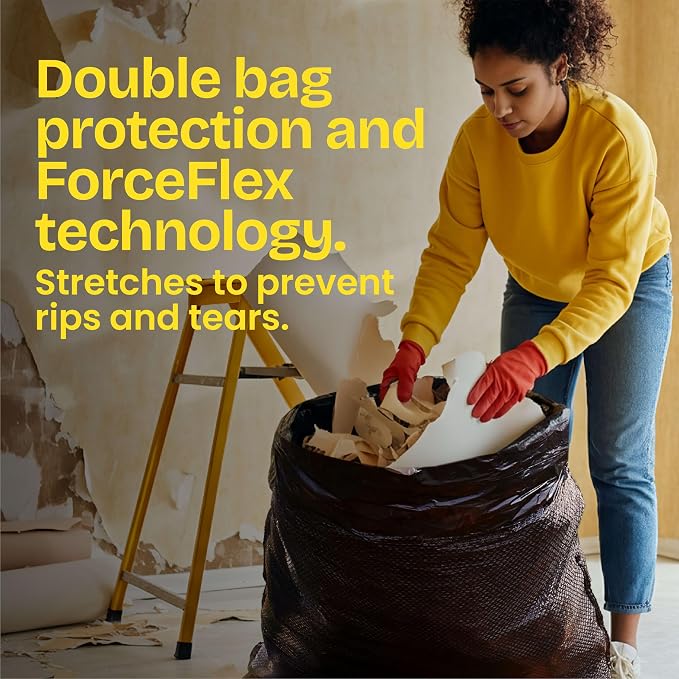 Glad ForceFlex Heavy Duty Trash Bags, Rip and Tear Resistant, Mountain Air - Image 4