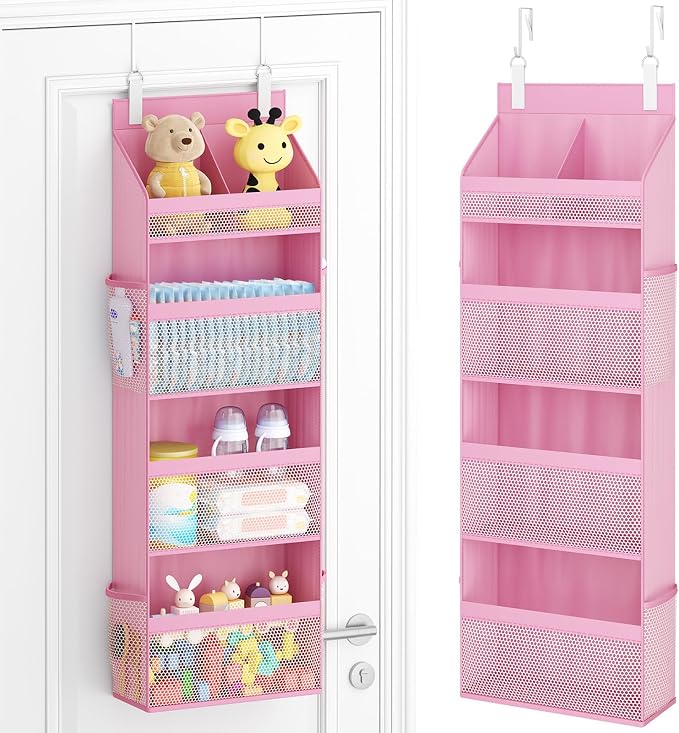 Lifewit 4 Tier Over the Door Organizer, Diaper Hanging Storage by Lifewit