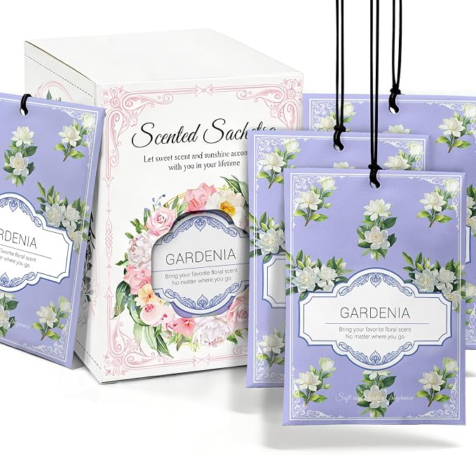 Gardenia Sachets for Drawers and Closets by Unknown