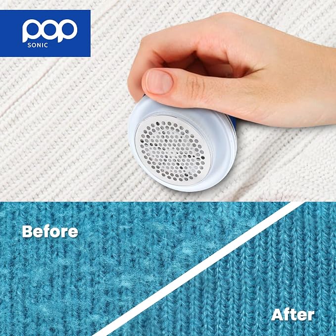 Fabric Shaver, Lint Remover Electric – Rechargeable, 6 Blade System, Fabric - Image 5