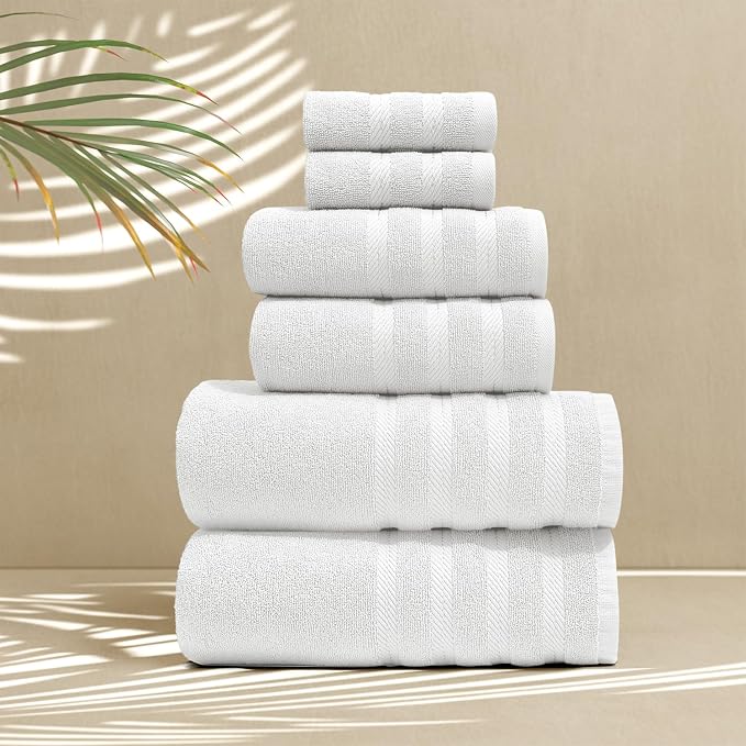 Hearth & Harbor Bath Towels for Bathroom - Image 2