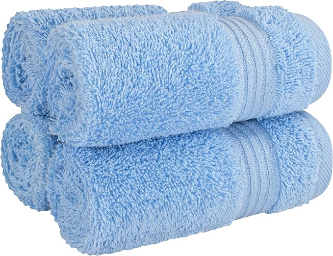 Cotton Paradise 100% Cotton Turkish Towel Set, Soft Absorbent Quick Dry - Image 5