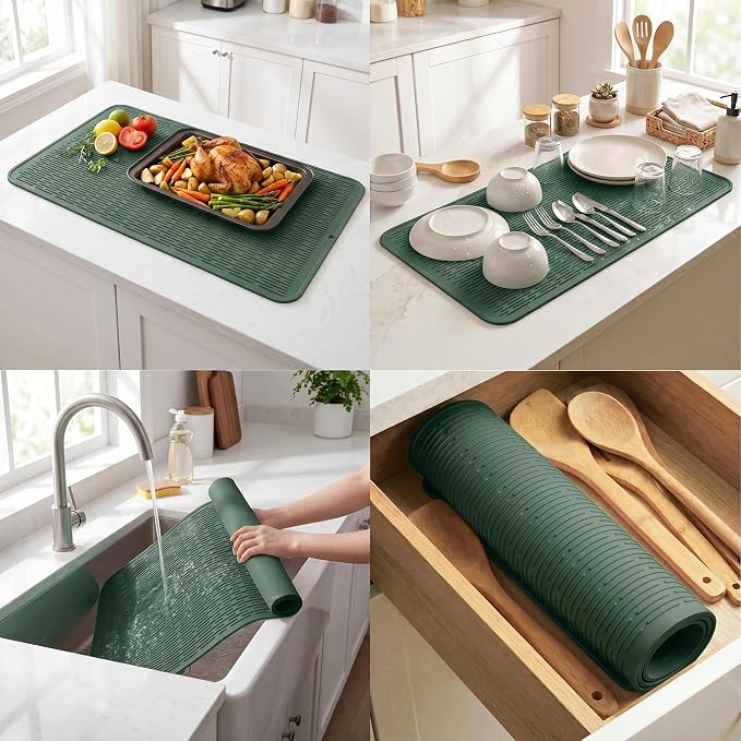 MicoYang Silicone Dish Drying Mat - Image 4