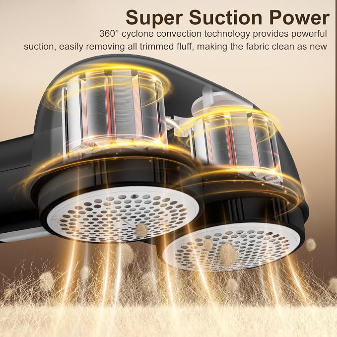 Fabric Shaver, Dual Motor Electric Lint Shaver - Image 3