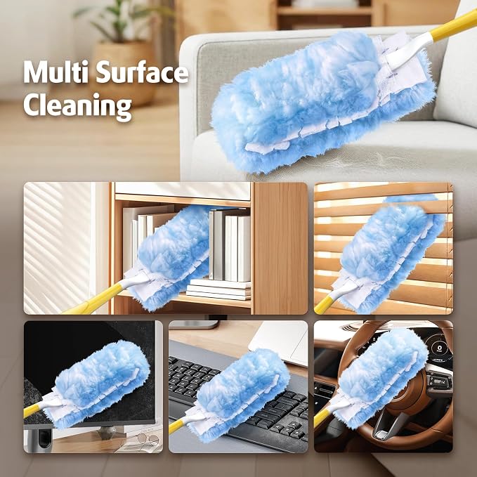 Duster Refill for Swiffer Duster, Not Include Handle | 2 Side 360°, 6X - Image 2