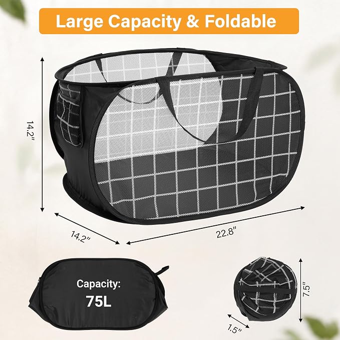 Collapsible Laundry Baskets - Image 3