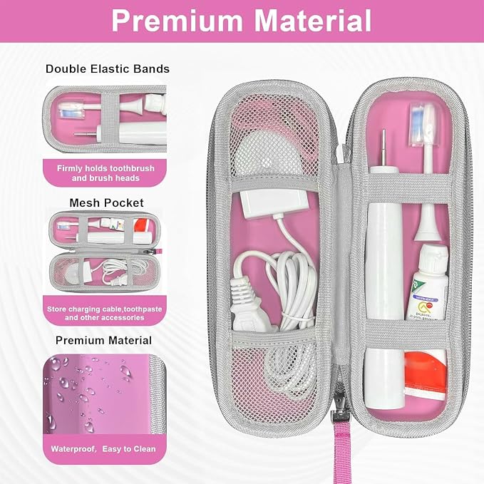 Toothbrush Travel Case for Oral B/Oral-B Pro 1000 1500 5000 7000 7500 6000 - Image 3