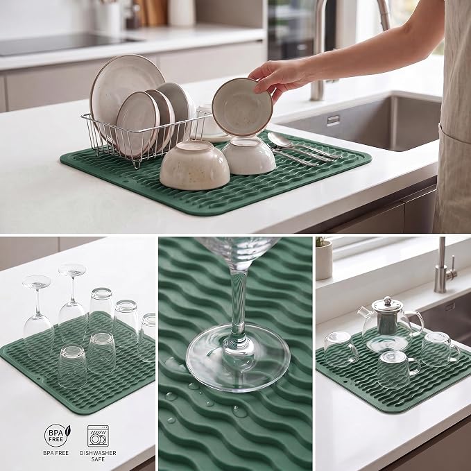 MicoYang Silicone Dish Drying Mat - Image 4