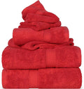 SUPERIOR Egyptian Cotton Ultra Plush & Absorbent, 6 Piece Set, Soft Luxury by SUPERIOR