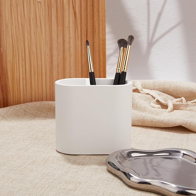 Quick Drying Toothbrush Holder for Bathrooms, Diatomite Countertop Organizer - Image 6