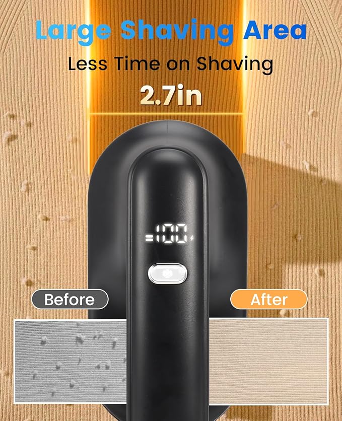 Killrose Fabric Shaver for Clothing，Rechargeable Lint Shaver - Image 2