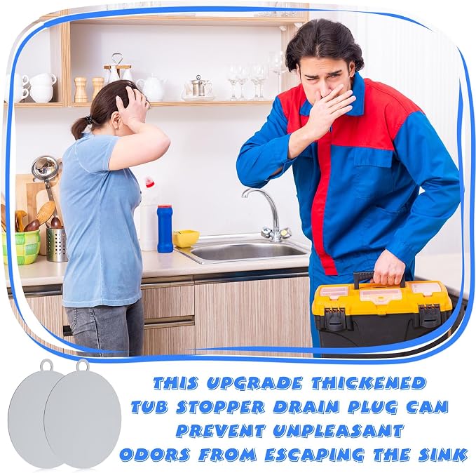 6 Pack Drain Covers for Bugs, 6 X 6 Inch, Anti Odor and Cockroach, Kitchen - Image 7