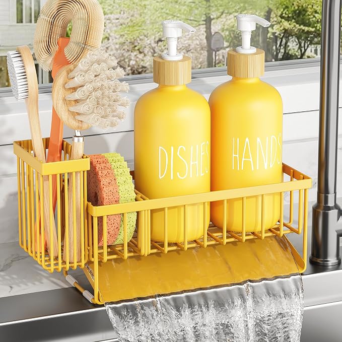 Cisily Kitchen Dish Soap Dispenser Set - Image 9