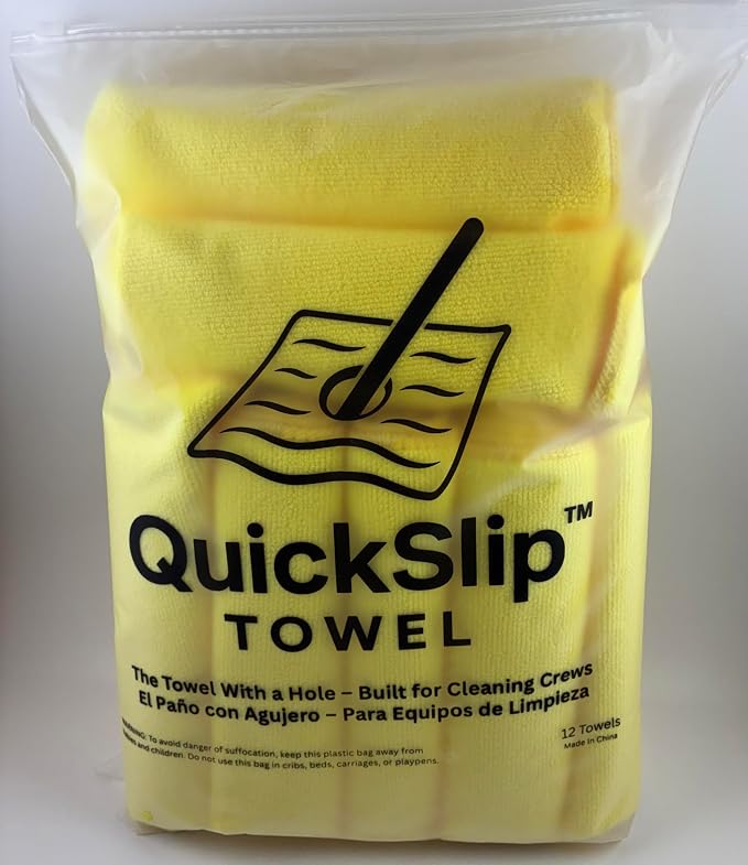 – 16x16 - Microfiber Mop Towel - 350 GSM Heavy Duty Cleaning Cloths – No Slip - Image 4