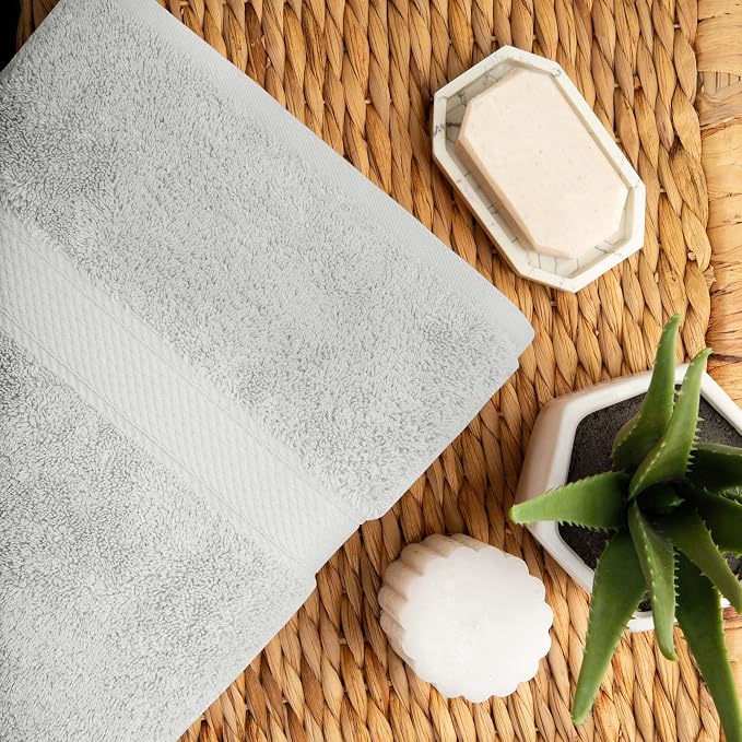Superior Egyptian Cotton Ultra Plush & Absorbent, 10 Piece Set, Soft Luxury - Image 6