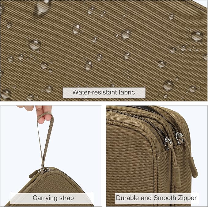 FYY Electronic Organizer, Travel Tech Pouch Bag, Waterproof, Double Layers - Image 4