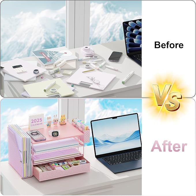 Wood Desk Organizers and Accessories - Image 2