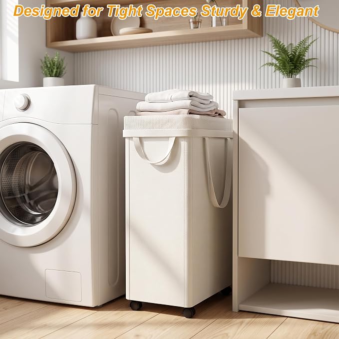 efluky Slim Laundry Hamper - Image 6