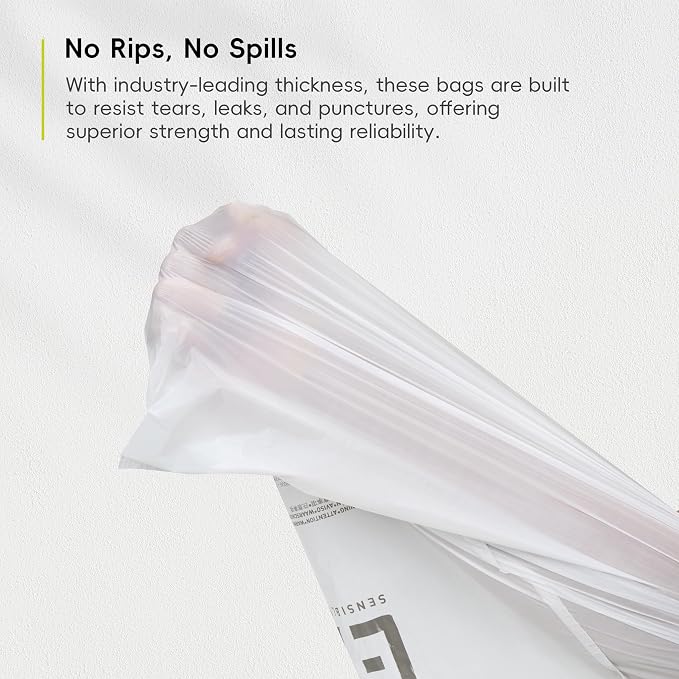 EKO 21 Gallon / 50-90 Liter, Extra-Strong Unscented Garbage Bags, Easy-Dispense - Image 6