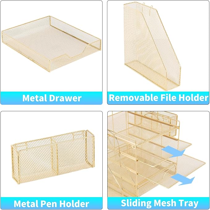 5-Tier Desk File Organizer - Image 3