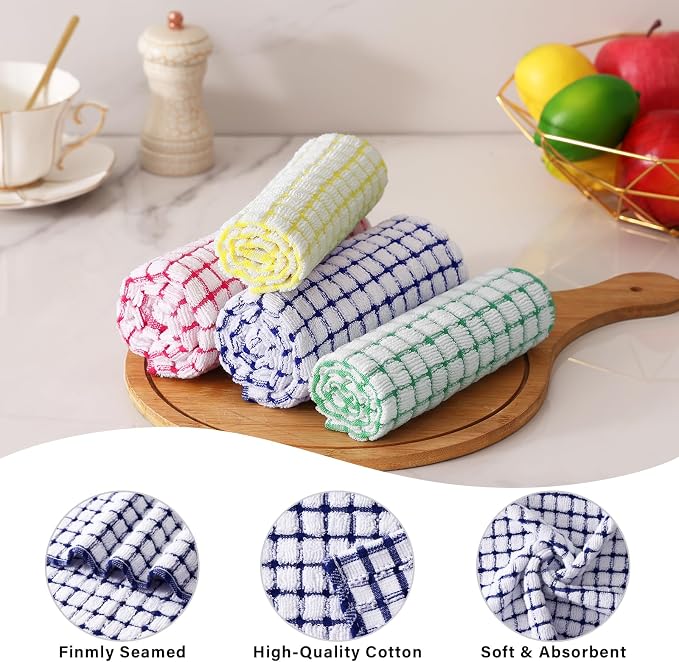 Homaxy Kitchen Towels and Dishcloths Set - Image 4