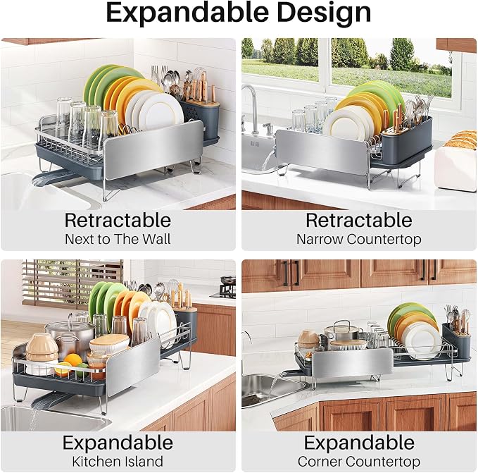 Stainless Steel Dish Drying Rack - Image 4