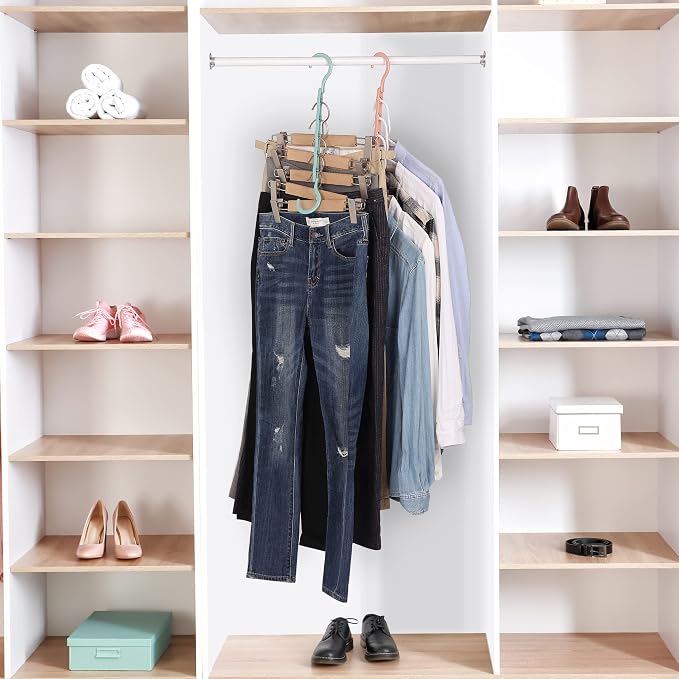 Mr. Pen- Space Saving Hangers, 360° Rotating Hooks | Magic Cascading Hanger - Image 9