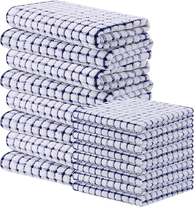 Homaxy Kitchen Towels and Dishcloths Set by Homaxy