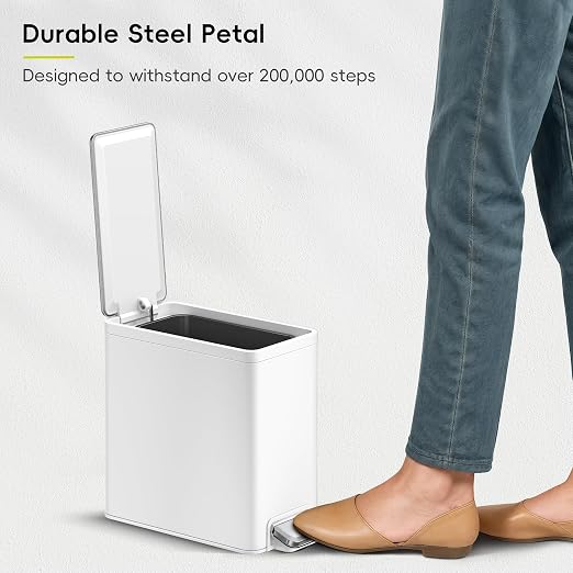 EKO Slim Small Bathroom Trash Can - Image 5