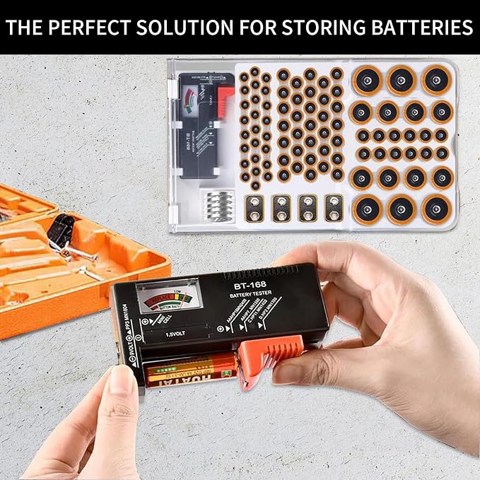 Battery Organizer Storage Box - Image 7