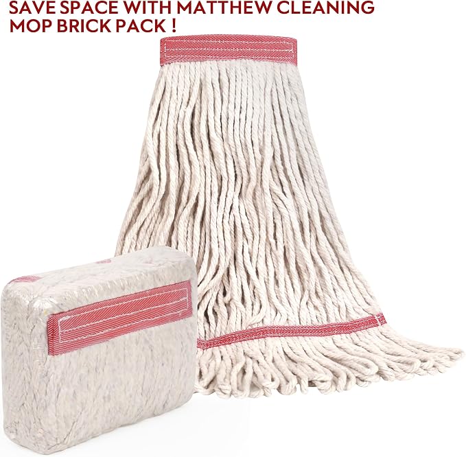 MATTHEW CLEANING Heavy Duty Mop Head Commercial Replacement - Image 6