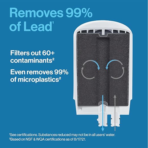 Brita Faucet Mount Water Filter System, No-Wait Filtration, Easy Install - Image 2