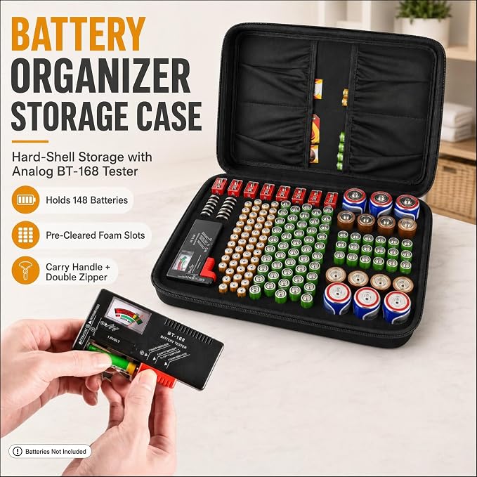 Comecase Battery Storage Case - Image 4