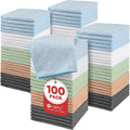 Orighty Washcloths Bulk, 100 Pack Microfiber Face Towels, 12x12 Inch by AllRightinOrighty