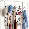 LYNK Professional® Home™ 36 Hook Over the Door Hooks, Door Hanger | Black by LynkInc