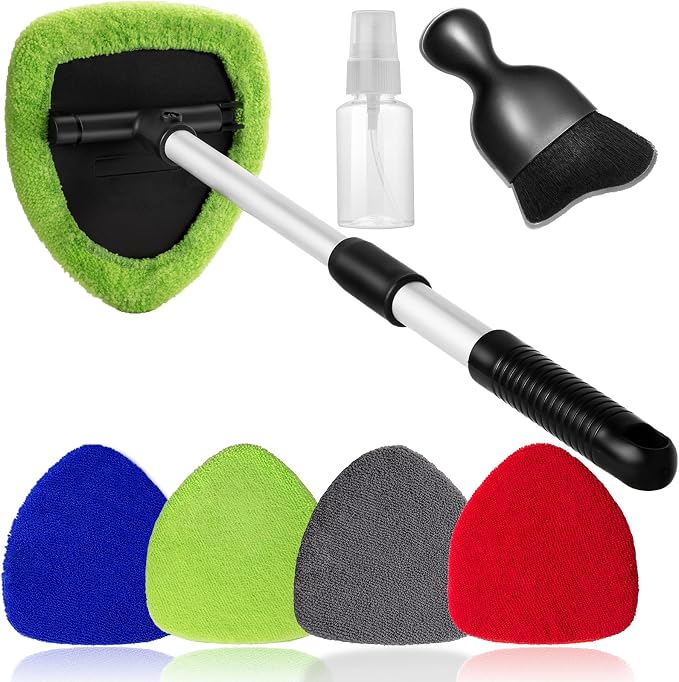 Qydipclin 7pcs Windshield Cleaner Tool Car Window Cleaning Wash Kit - Image 7
