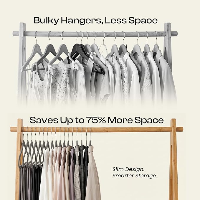 Utopia Home Velvet Hangers 20 Pack - Image 6